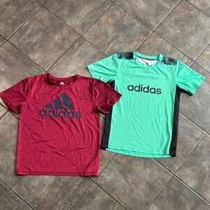 TWO Adidas Kids' Performance Tees